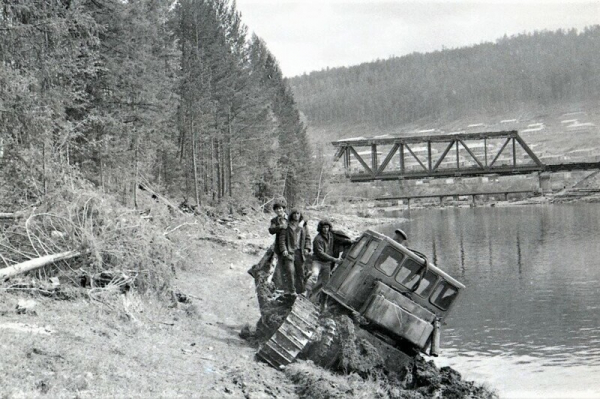 Редкие фотографии строительства БАМа