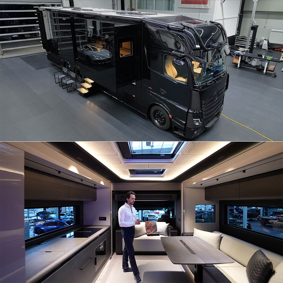 BRABUS BIG BOY 1200: один из самых крутых автодомов в мире &mdash; обзор роскошного дома на колёсах